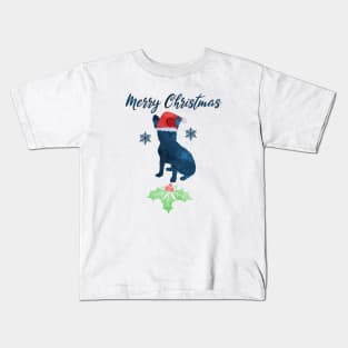Christmas French Bulldog Kids T-Shirt